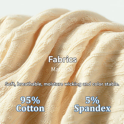 Pack de 3 calzoncillos bóxer de punto jacquard 100% algodón transpirables para hombre